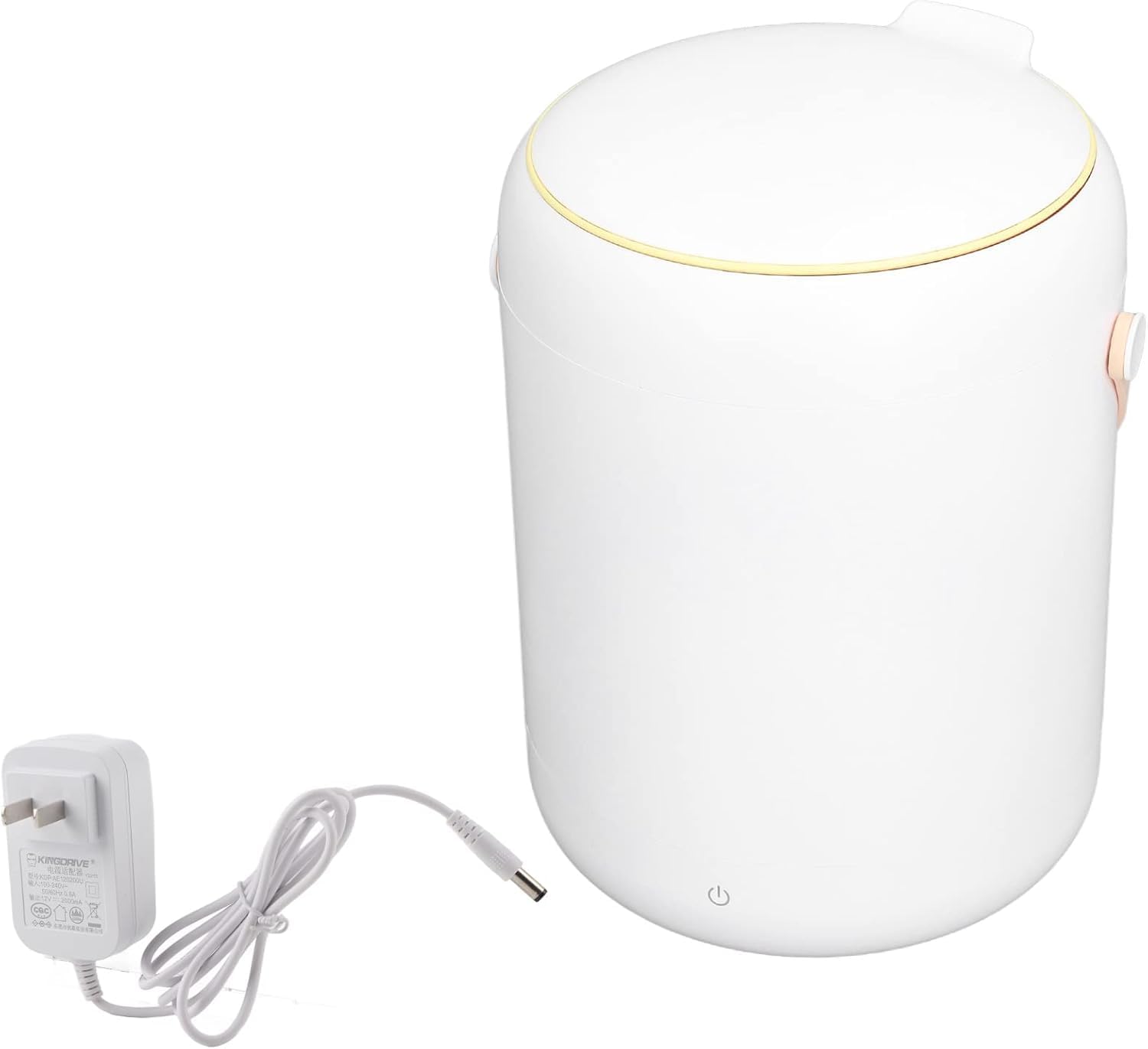 Portable Mini Washing Machine Intelligent Underwear Washer 2.8L Capacity for Baby Clothes, Small Laundry | Lightweight for Apartment, Dorm, Hotel, Travel & Camping | Quiet Energy-Efficient (White)