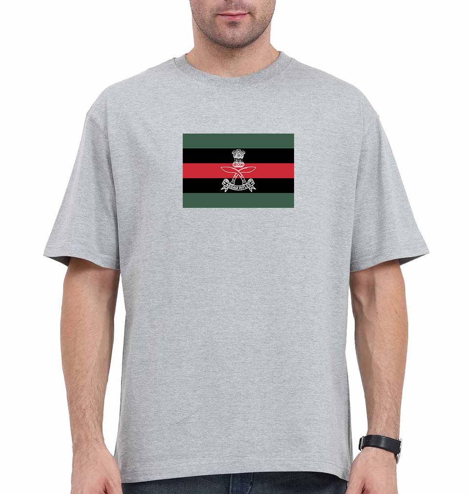 Assam Rifles Army Oversized T-Shirt for Men