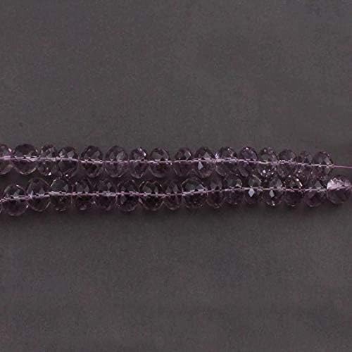 Big Halloween Sale 1 Strand Pink Amethyst Faceted Rondelle - Pink Amethyst Rondelle Beads 12mm-14mm 16.5 Inches SB551 Code-HIGH-37675