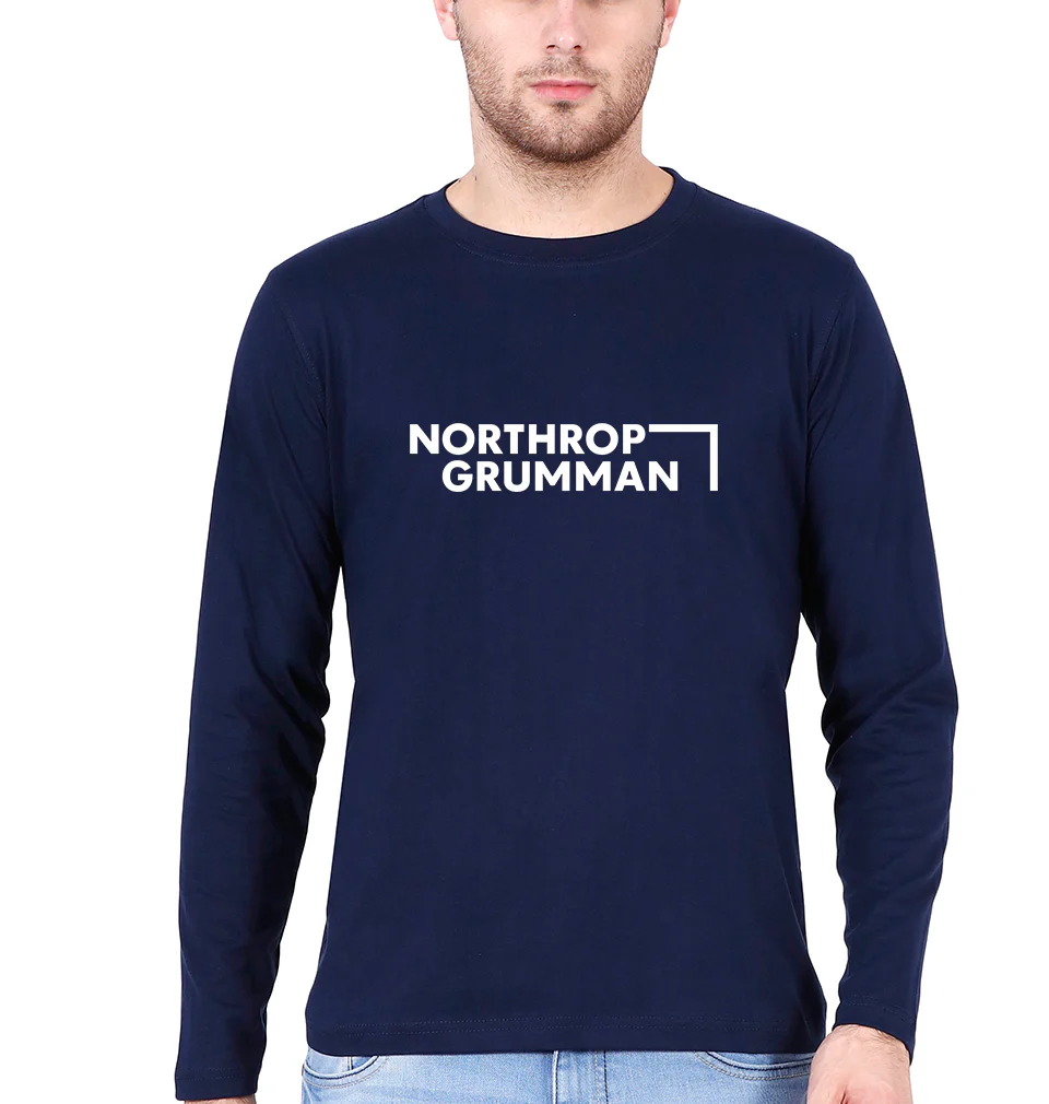 Northrop Grumman Full Sleeves T-Shirt for Men