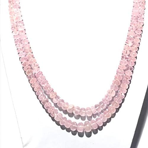 Morganite Beads, Morganite Jewelry, Morganite Stone, Morganite Necklace, Size 6 to 9 mm 16