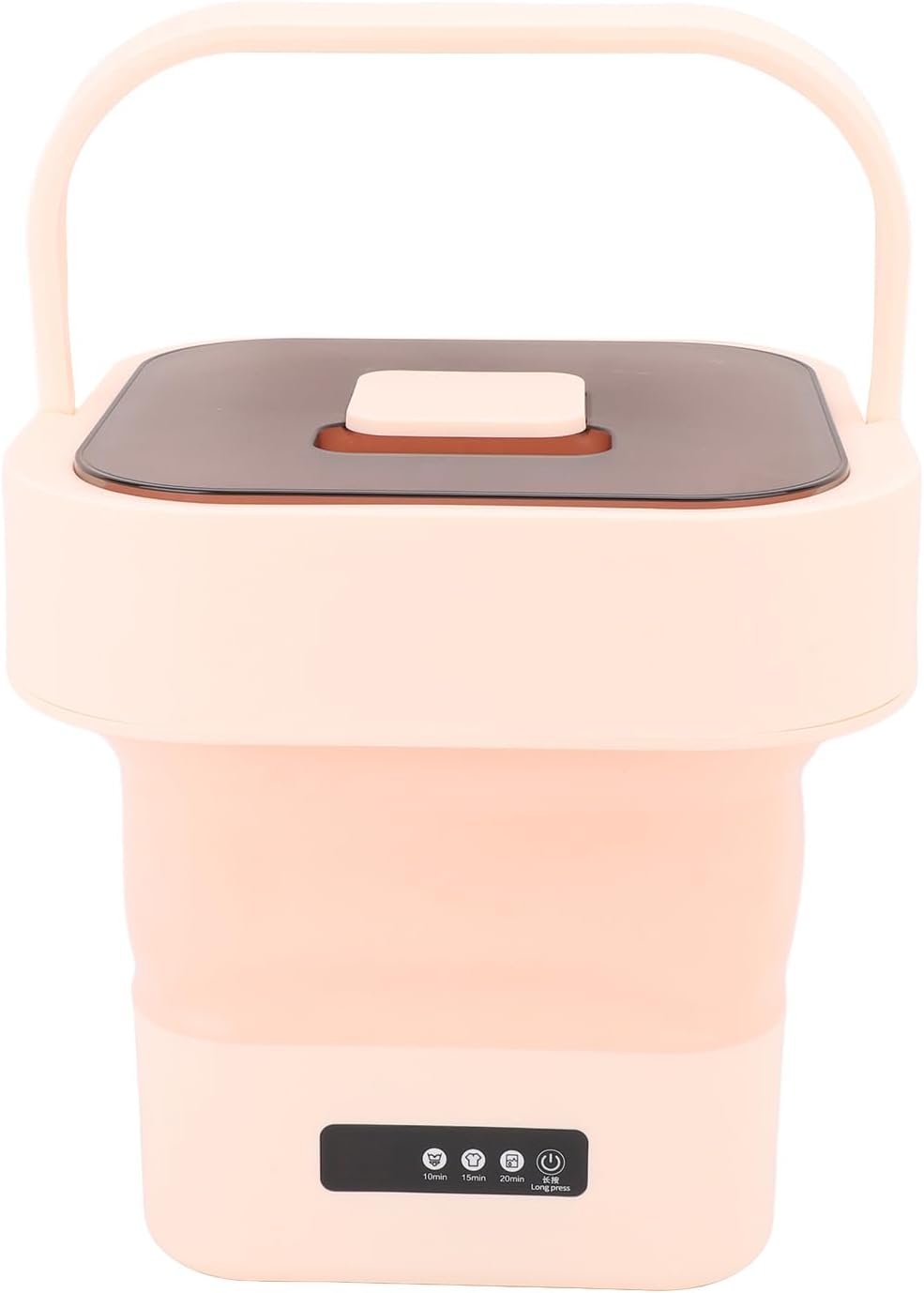 Portable Washing Machine, 10L Fully Automatic Mini Washer for Underwear, Baby Clothes, or Small Items, Portable Washer and Dryer for Apartment, Dorm, Camping, RV Travel (US Plug)