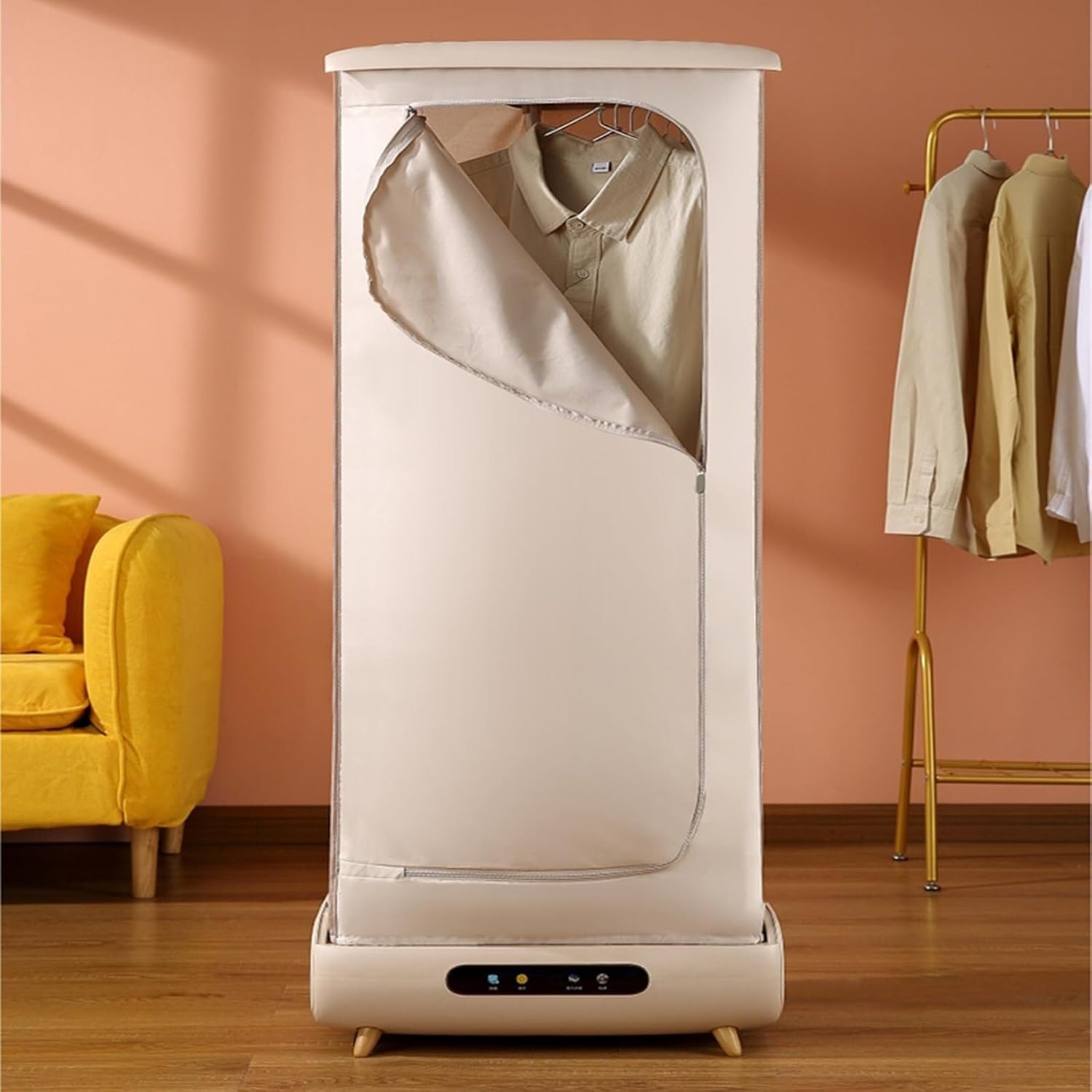 Portable Clothes Home Drying Hanger, Foldable Small Clothing Care Dryer,Foldable Travel Clothing Care Dryer