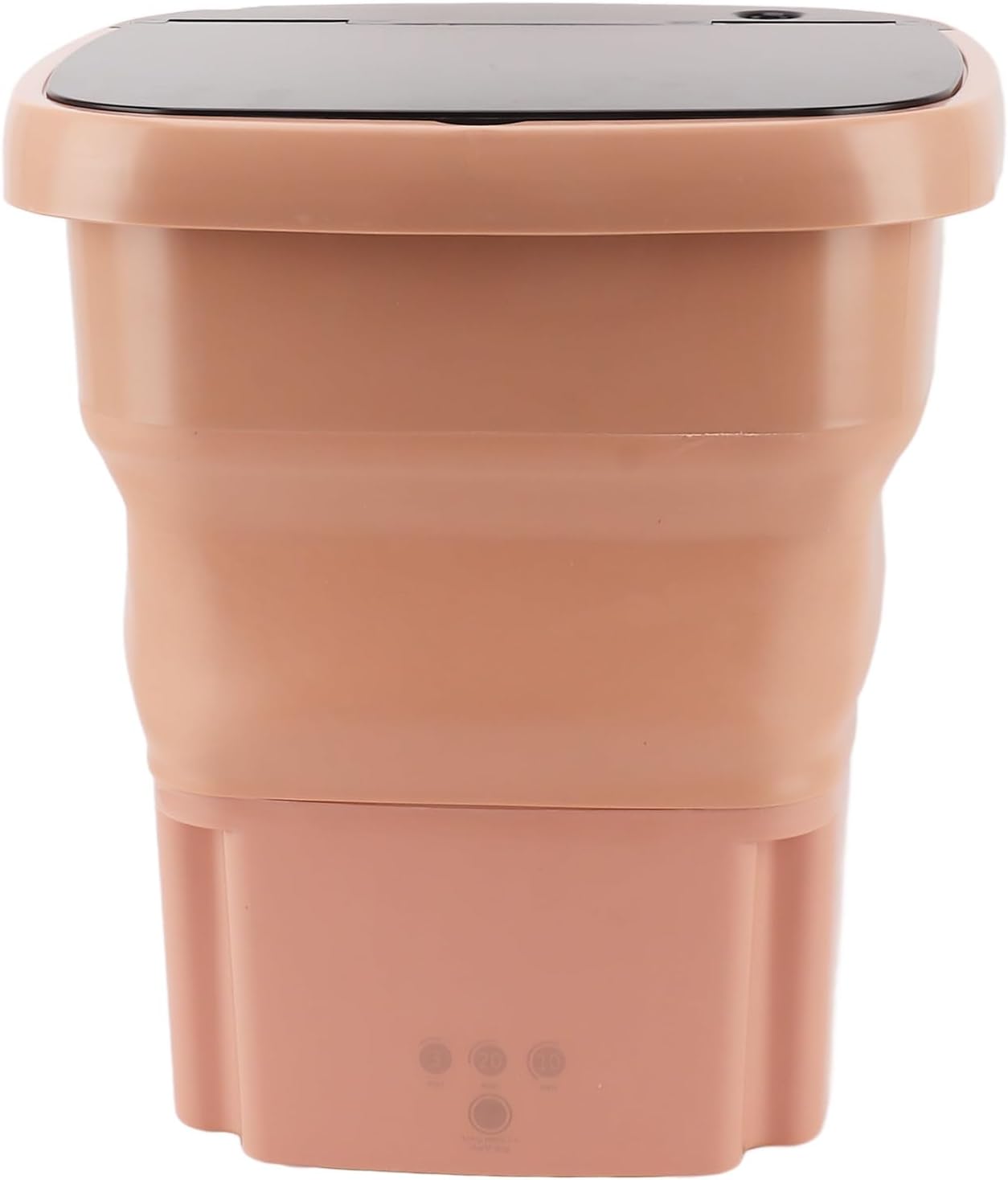 Portable Washing Machine, 15L Mini Washing Machine, Multifunction Foldable Washer - Efficient Dehydration Function Laundry Device - Deep of Underwear Sock for Dorm Home (US Plug)