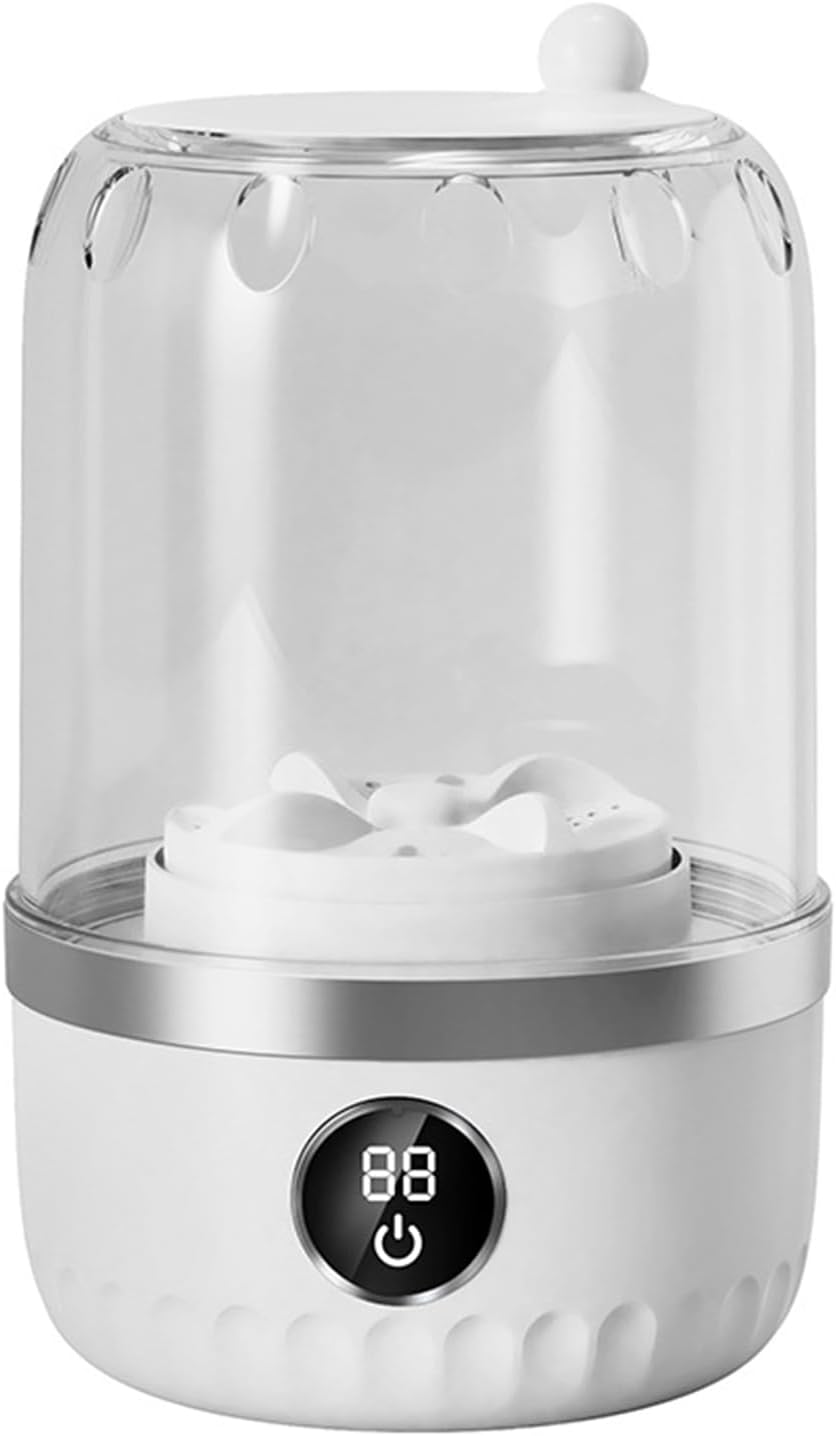 Underwear Washer, Portable Rechargeable Mini Washing Machine for Underwear, Cordless Small Laundry Machine for Underwears Socks, Mini Design for Apartment Camping Travel