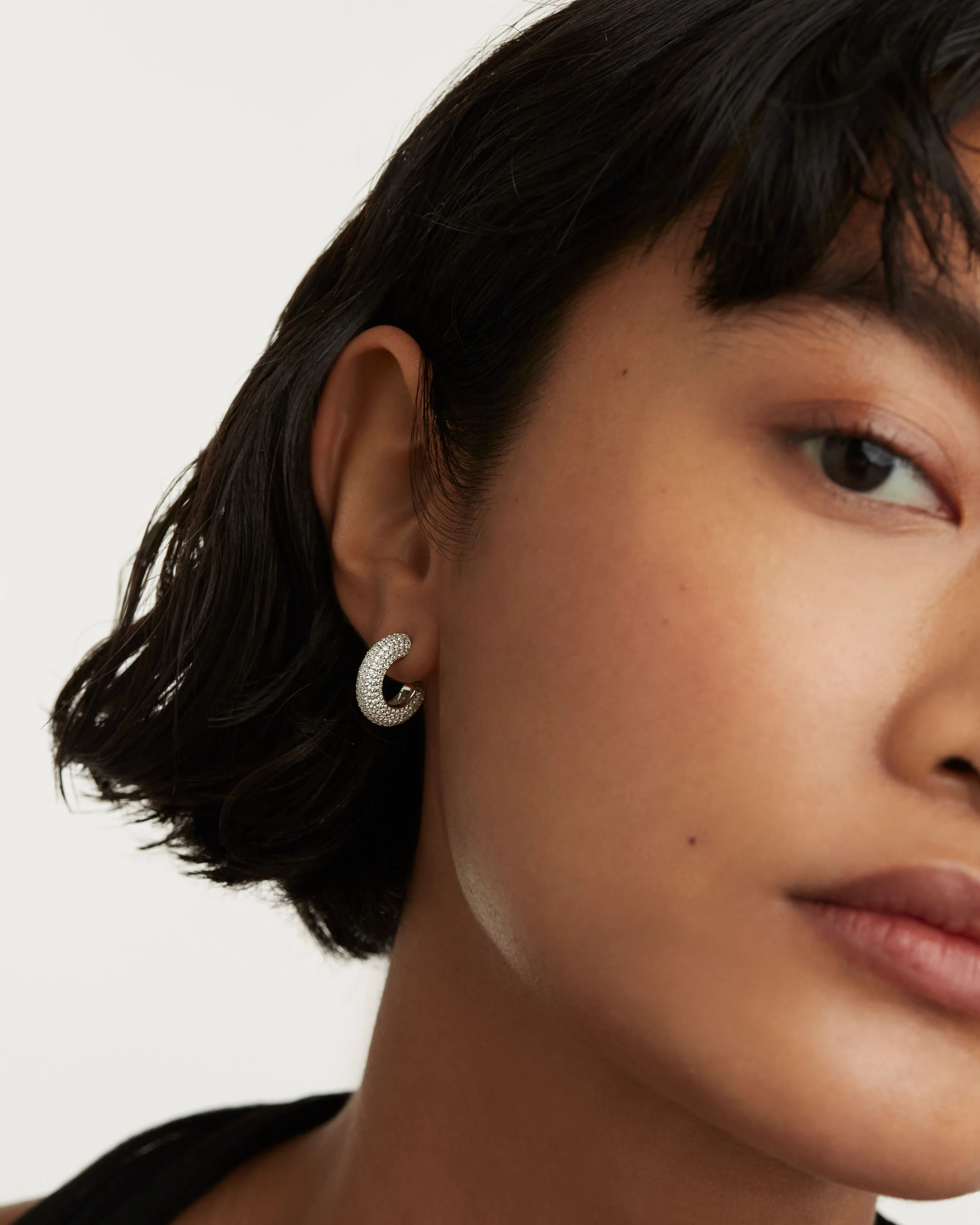 King Silver Earrings