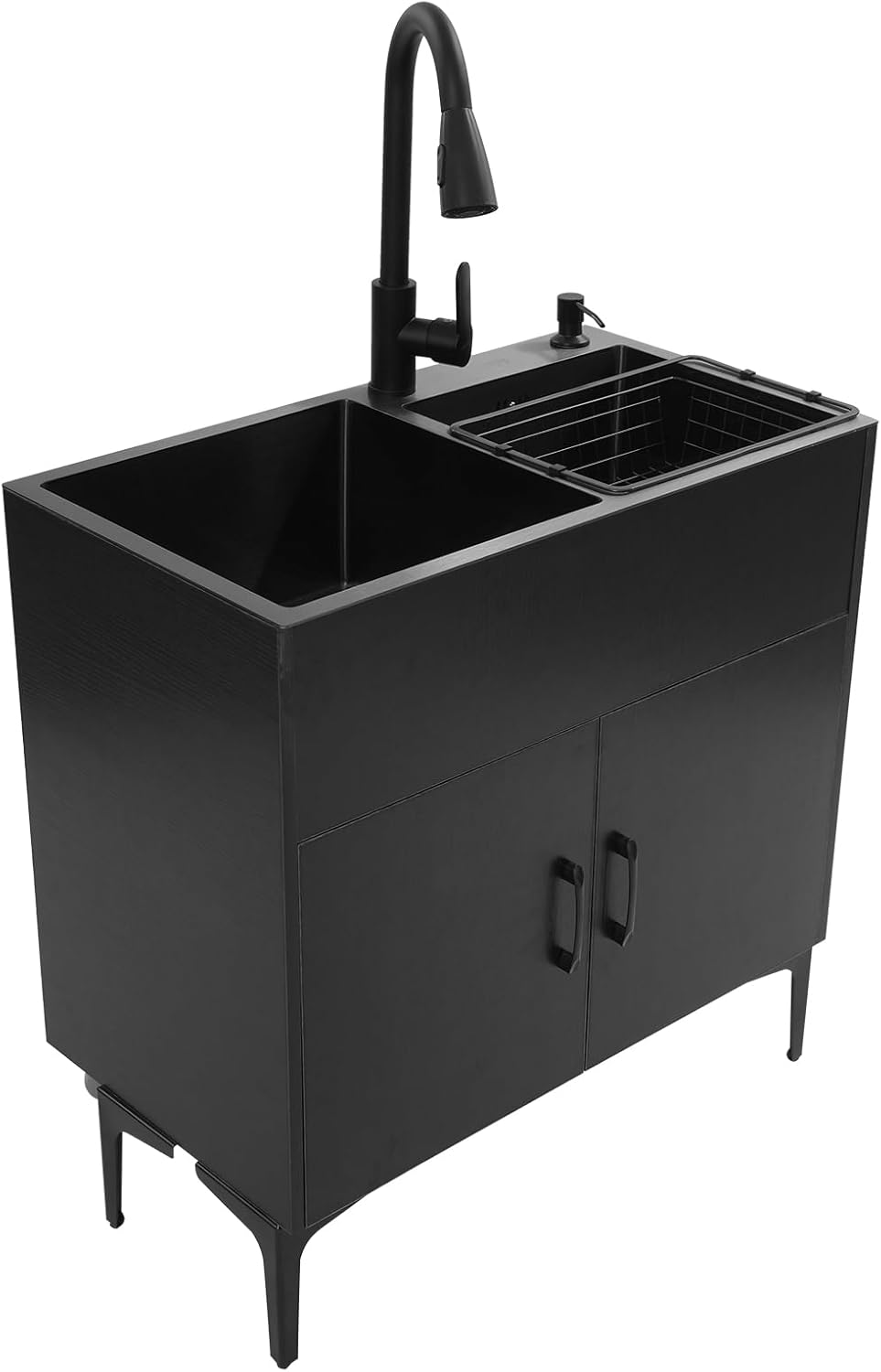 Laundry Sink with Cabinet Freestanding Utility Sink 30