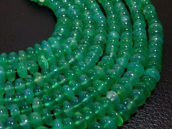 Onyx Smooth Beads Rondelle Shape Size-12x8.mm 9