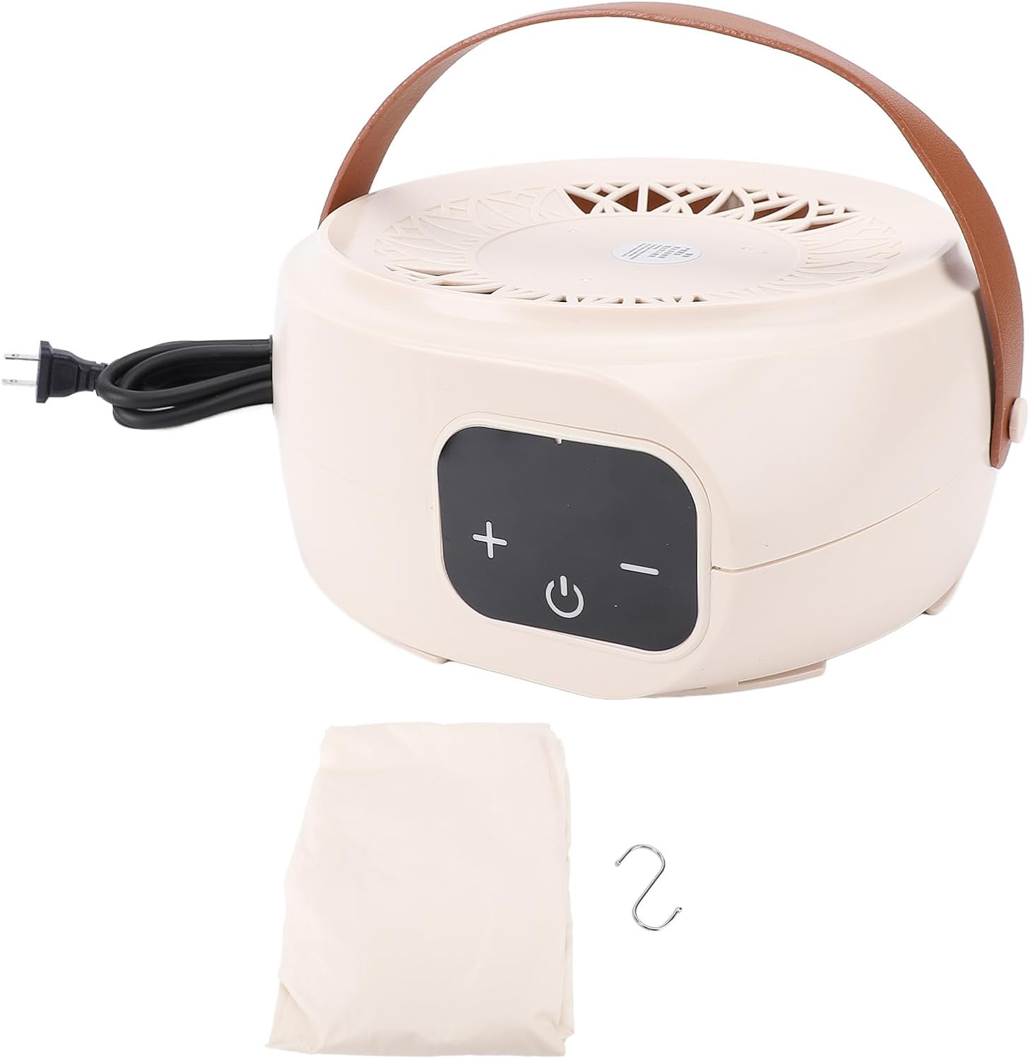 Mumusuki Portable Clothes Dryer, Quiet Mini Laundry Dryer with Timer Electric Drying Machine with Hook & Dry Bag for Home Dorm Apartment RV Travel (US Plug 110V)