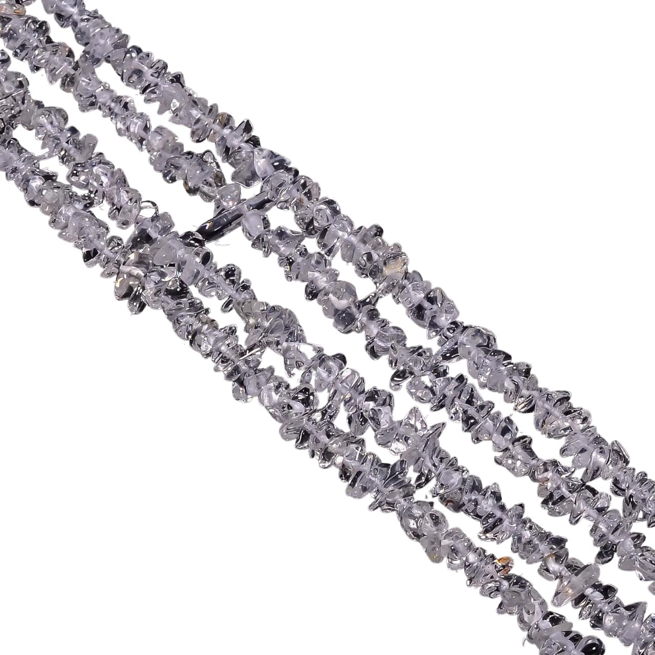 Natural Crystal Gemstone Fancy Shape Uncut Beads 6X5 8X6 mm 50 Strand 34