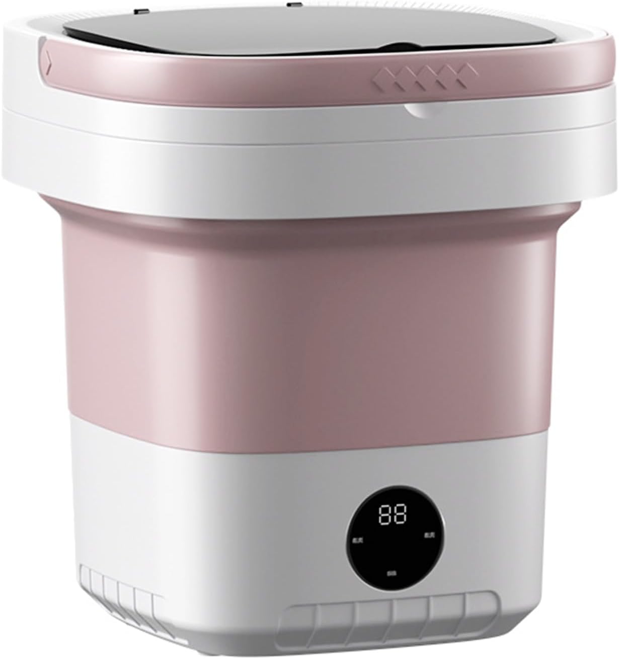 Efficient Folding Laundry Machine For Home Or Travel Washer With Removable Drain Basket And Adjustable Washing Modes Washing Machine