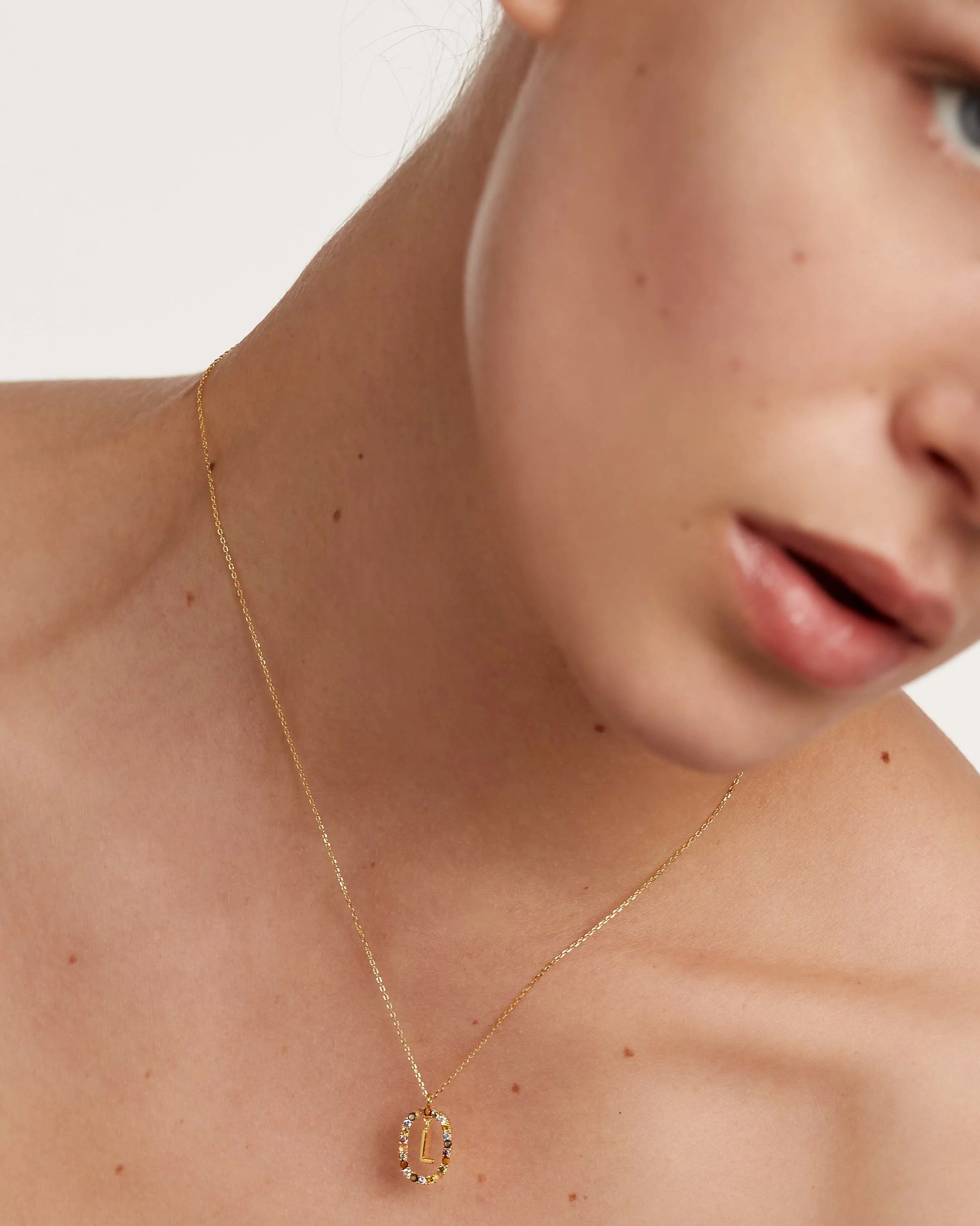 Letter L Necklace