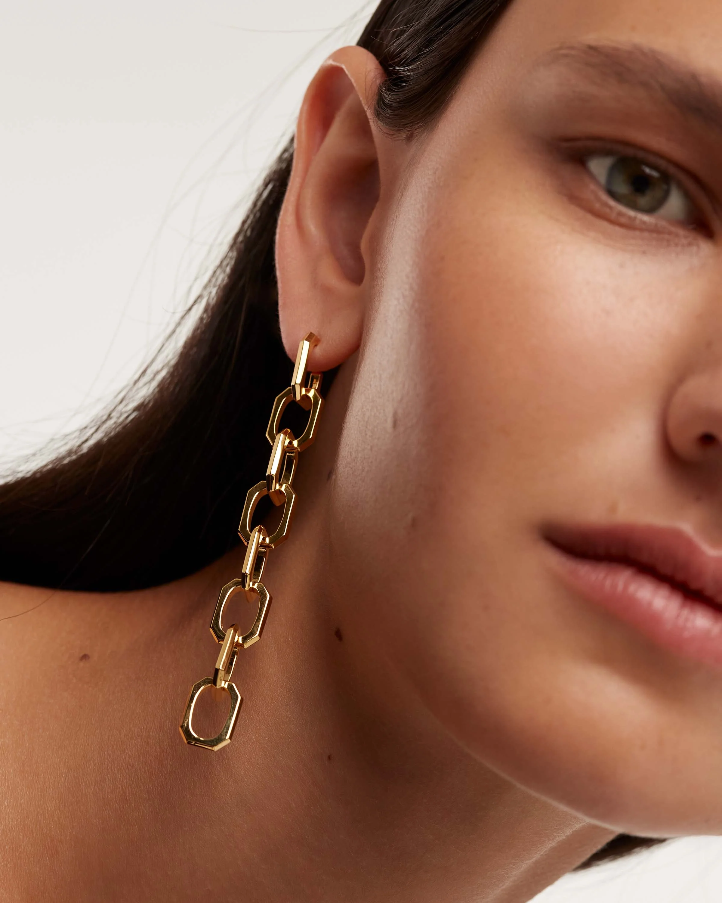 Endless Signature Chain Earrings