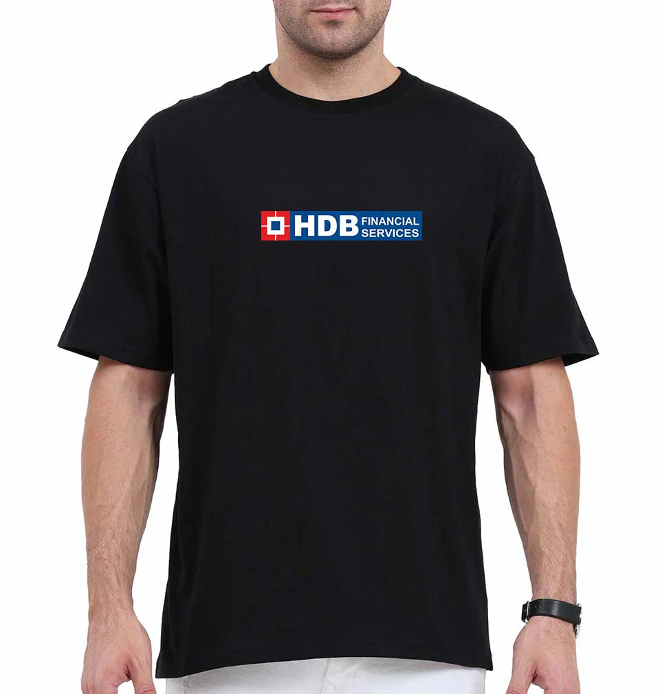 HDB Finncial Services Oversized T-Shirt for Men