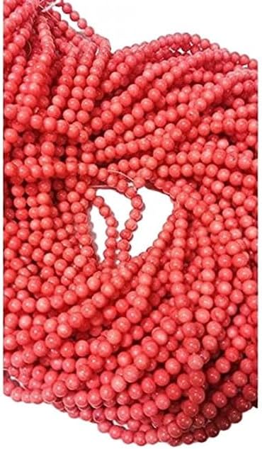 Coral Rondelles Beads, Rondelle Beads, 4.5mm Bead, 14 Inch lot of 10 Strands CHIK-STRD-95868