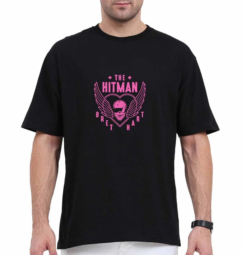Bret Hart (Hitman) Oversized T-Shirt for Men