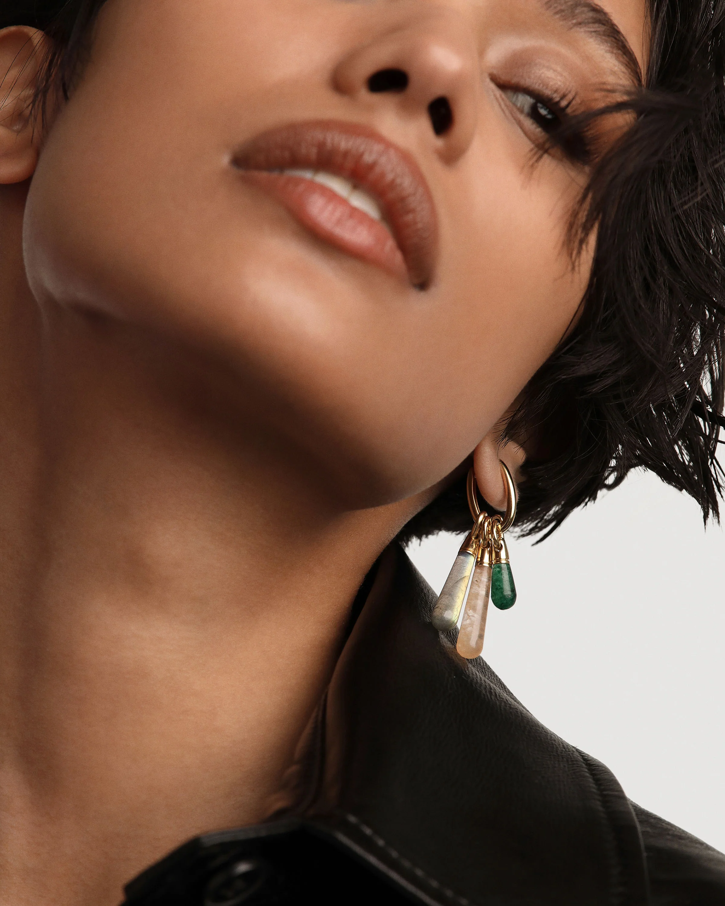 Yellow Aventurine Large Drop Pendant