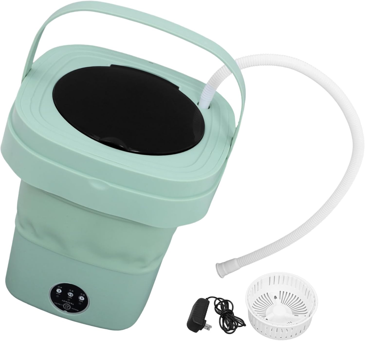 Angoily Portable Mini Washing Capacity Space-saving for Apartments Wash -dry Function for Friends Family
