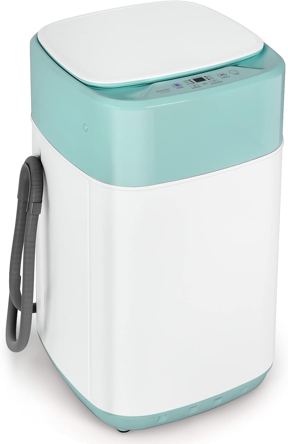 Giantex Portable Washing Machine, Washer and Spinner Combo 8lbs, with Faucet Adapter, 1 cu.ft 6 Program 6 Water Levels Built-in Drain Pump, Top Load 2 in 1 Full Automatic Laundry Washer Apartment Dorm