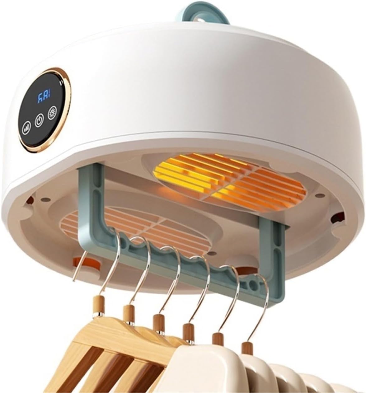 Portable Clothes Dryer, Clothes Dryer Heater Fan Dormitory Foldable Travel Garment Drying Hanger,for Travel,Apartment