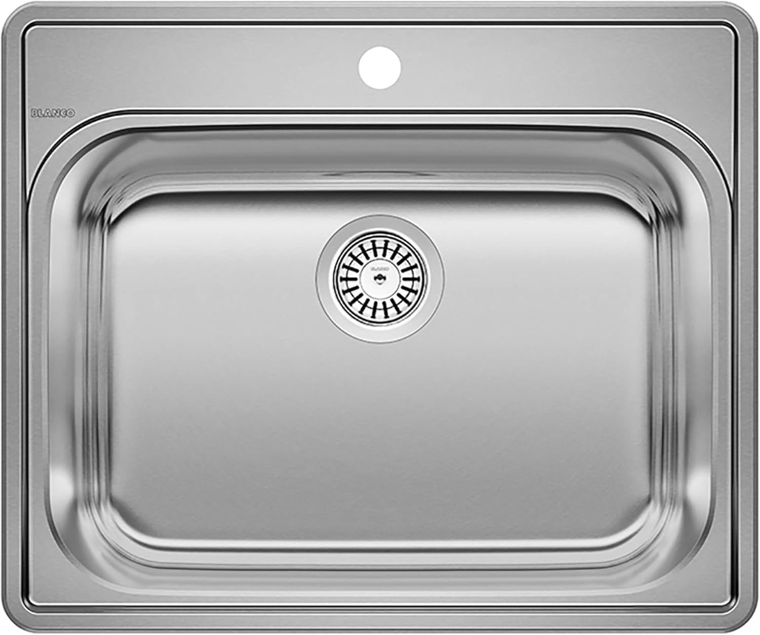 BLANCO, Stainless Steel 441078 ESSENTIAL Drop-In Utility Laundry Sink, 25