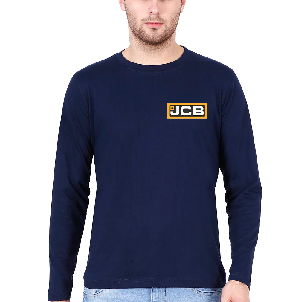 JCB Full Sleeves T-Shirt for Men