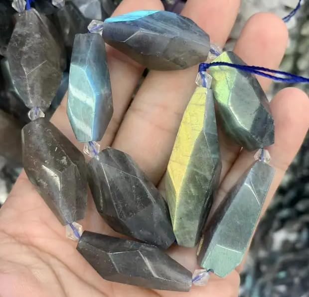 Natural Gemstone DIY Loose Beads for Jewelry Making Strand