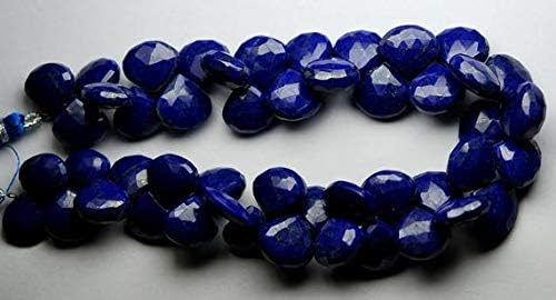 7 Inch Full Strand, Lapis Lazuli Faceted Heart Briolettes,Size 10-12mm Approx Code-HIGH-53825