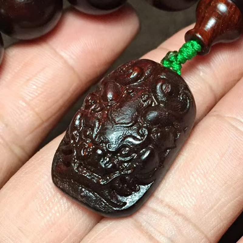 xiexuelian 【貔貅】小叶紫檀1.5 * 15颗 佛珠手串老料带金星呢料 质感细腻(貔貅小叶紫檀)