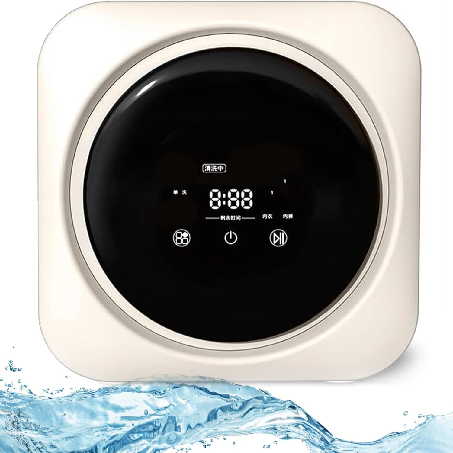 Compact Dryer for Standard Wall Outlet, Small & Small Portable Washer, Washing Machine for Household Use, Portable Washer,Portable Washer and Dryer,for Apartments, Dorm