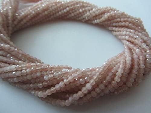 5 String Natural Peach Moonstone 14