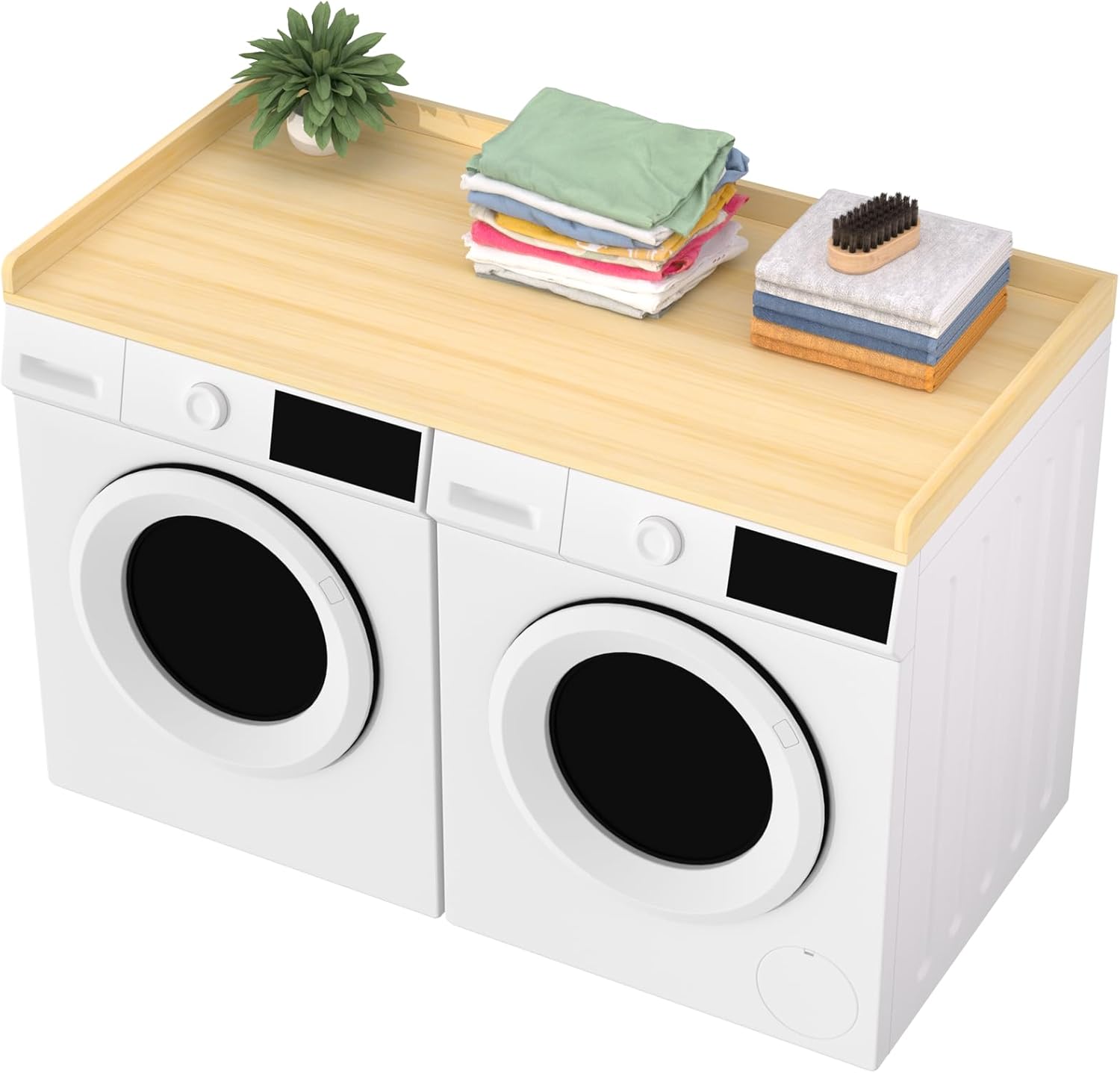 Uniflasy Washer Dryer Countertop for GE, LG, Samsung – 54