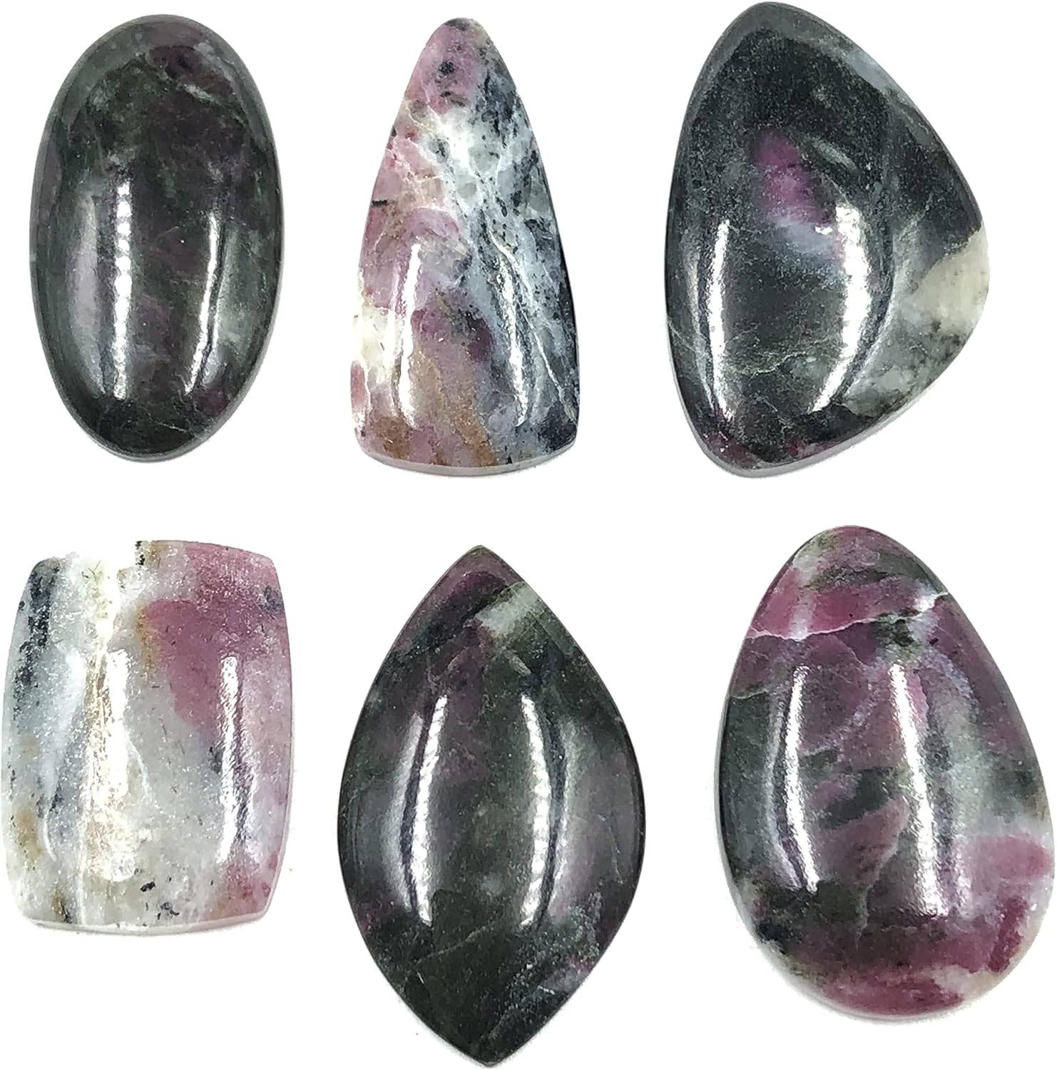 Natural EDYULITE Gemstone Loose Cabochon Lot For Jewelry Making, Loose Gemstone For Ring, Earring & Pendant Necklace, Jewelry Making Cabochons, Healing Gemstones