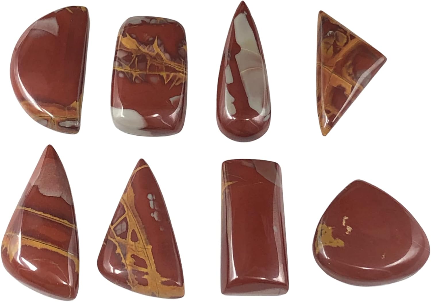 Natural NOREENA JASPER Gemstone Loose Cabochon Lot For Jewelry Making, Loose Gemstone For Ring, Earring & Pendant Necklace, Jewelry Making Cabochons, Healing Gemstones