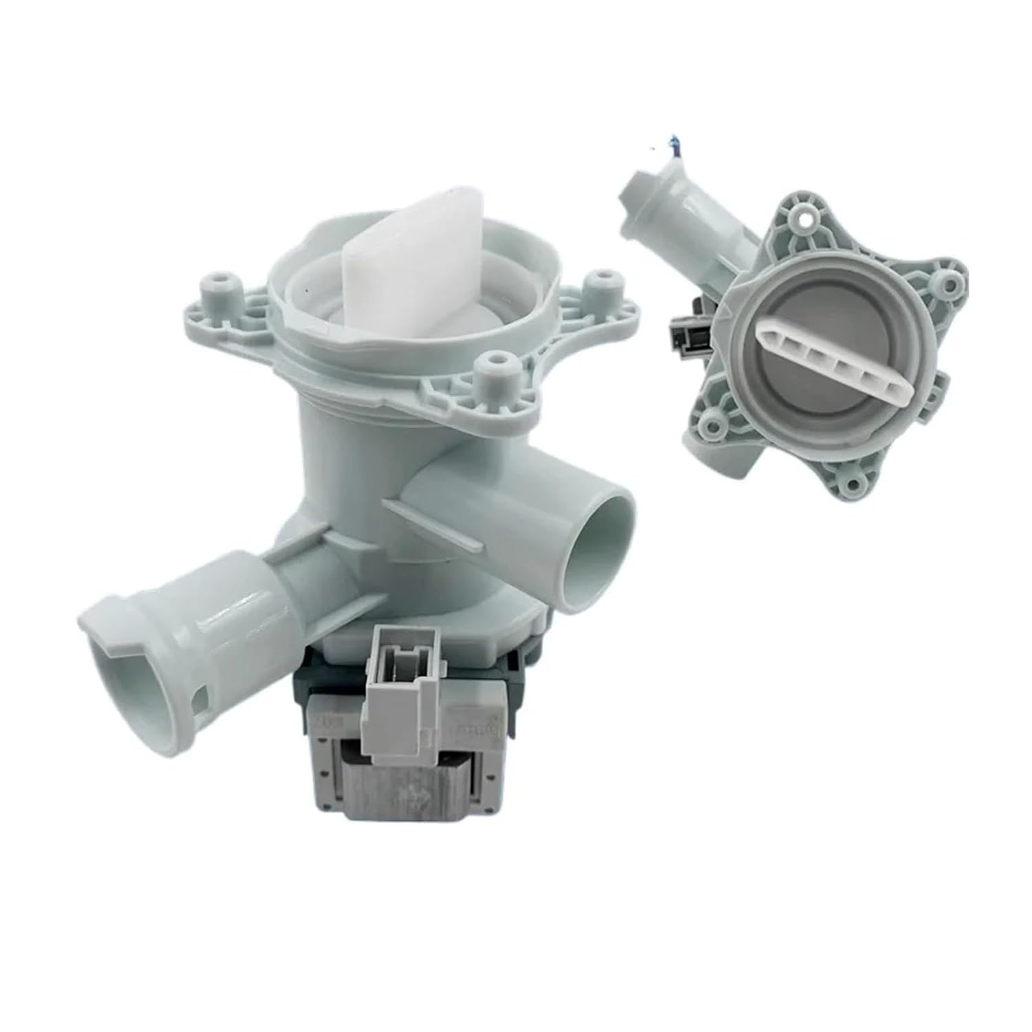 Washing Machine Drain Pump & Drain Motor, Compatible for Siemens Replacement for WM12S3600W, Fit IQ500 IQ300 IQ700 Series, High-Efficiency Quiet Laundry Appliance Repair Part