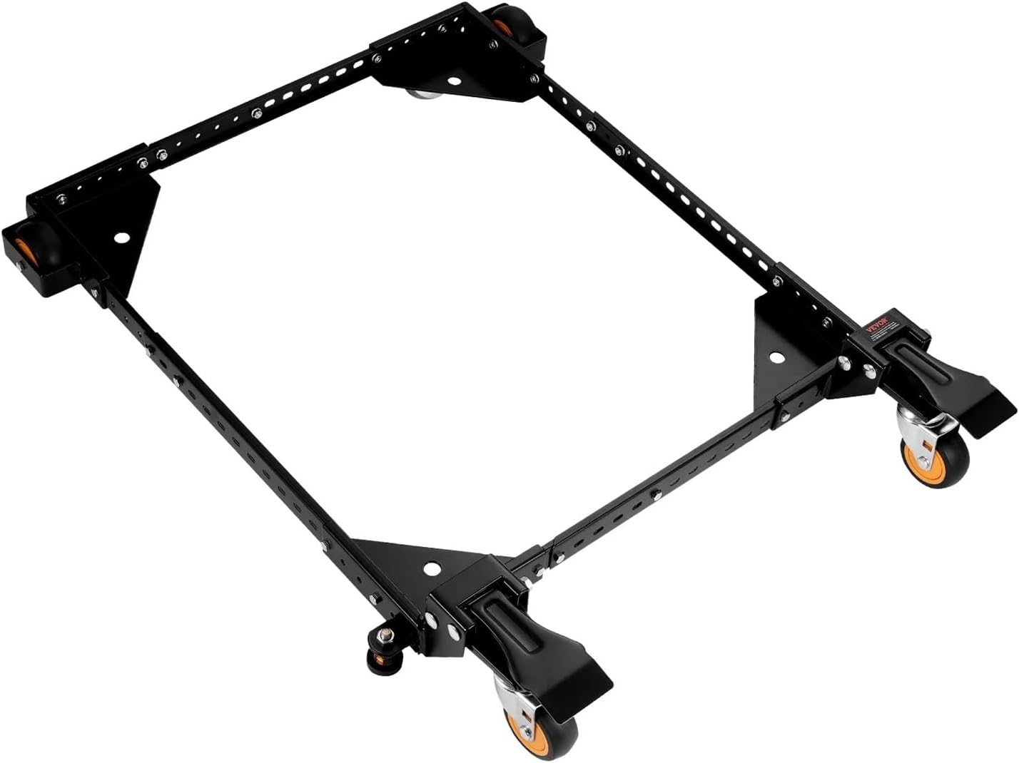 650 Lbs Universal Base Washing Machine Stand Lifting Fridge Adjustable Mobile Multi-functional Dryer Refrigerator