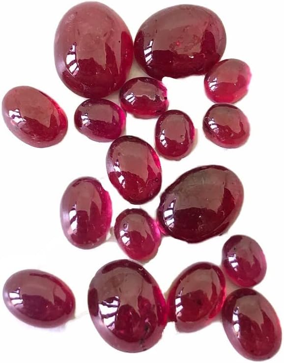 Red Ruby Oval Shape Size 4x3, 5x4, 6x4, 7x5, 8x6, x9x7, 10x8, 11x9 & 12x10 mm Top Quality Loose Gemstone Best For Making Ring, Pendant, Earring Jewelry