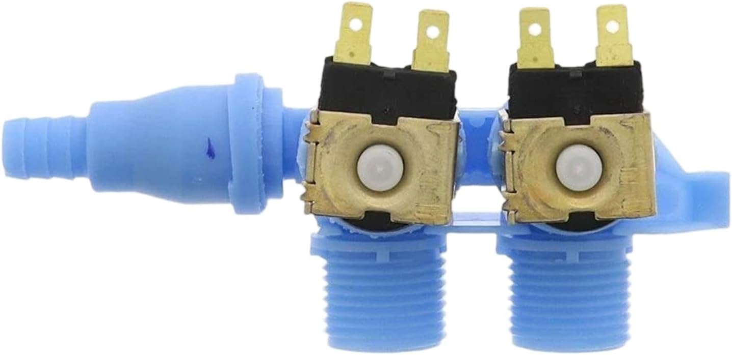 202395P Washing Machine Water Inlet Mixing Valve Assembly - for Speed Queen Laundry/Washer Appliance Replacement 202395 K-78568 4920933 PD00041743 AP5804617, Two Solenoid Coils