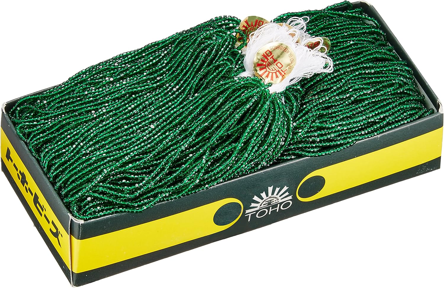 TOHO CRS-939 Extra Small Three Cut Beads, 10 Bundles, Thread Threading Beads, Outer Diameter Approx. 0.06 inches (1.6 mm), 328.1 ft (100 m)