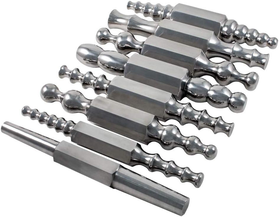 Double-Ended Forming Stake Set - 8 Piece - SFC Tools - 25-080