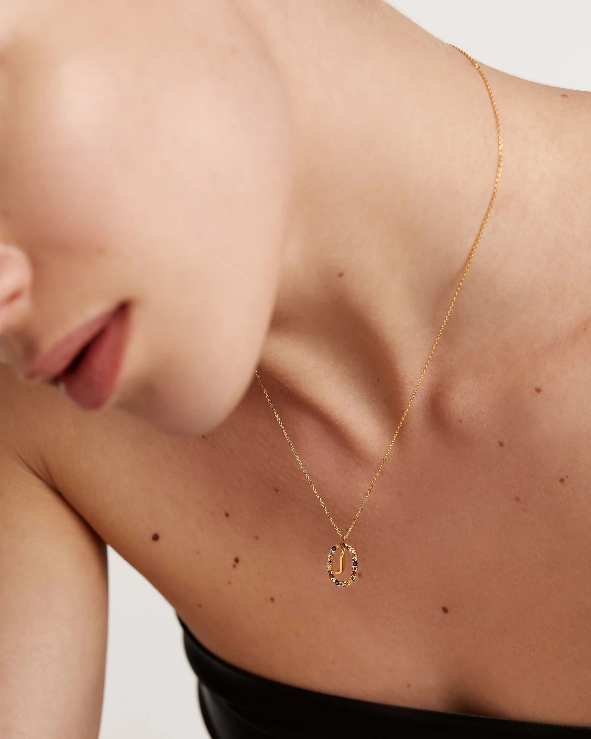 Letter J Necklace