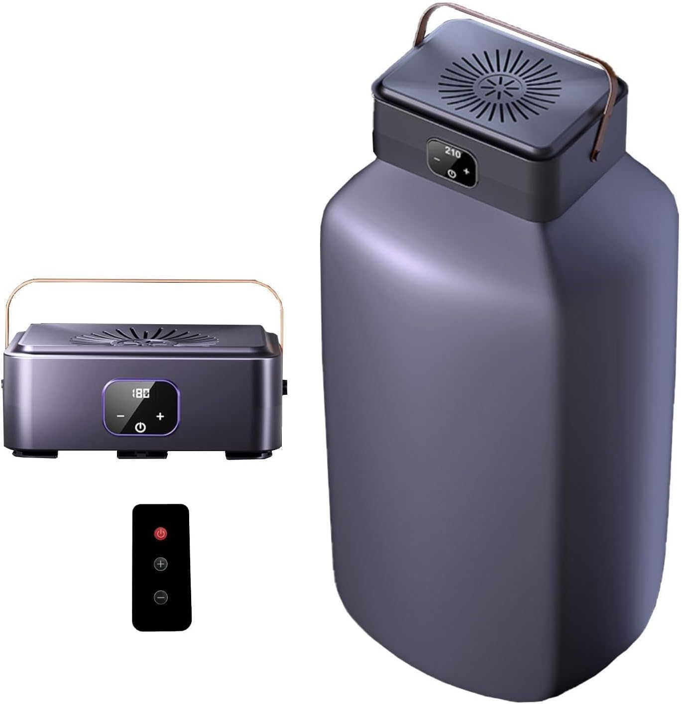 Portable Clothes Dryer Machine for Laundry Apartments and Travelling Hotel Room Touch Screen & Remote Control clothes dryers(Purple)