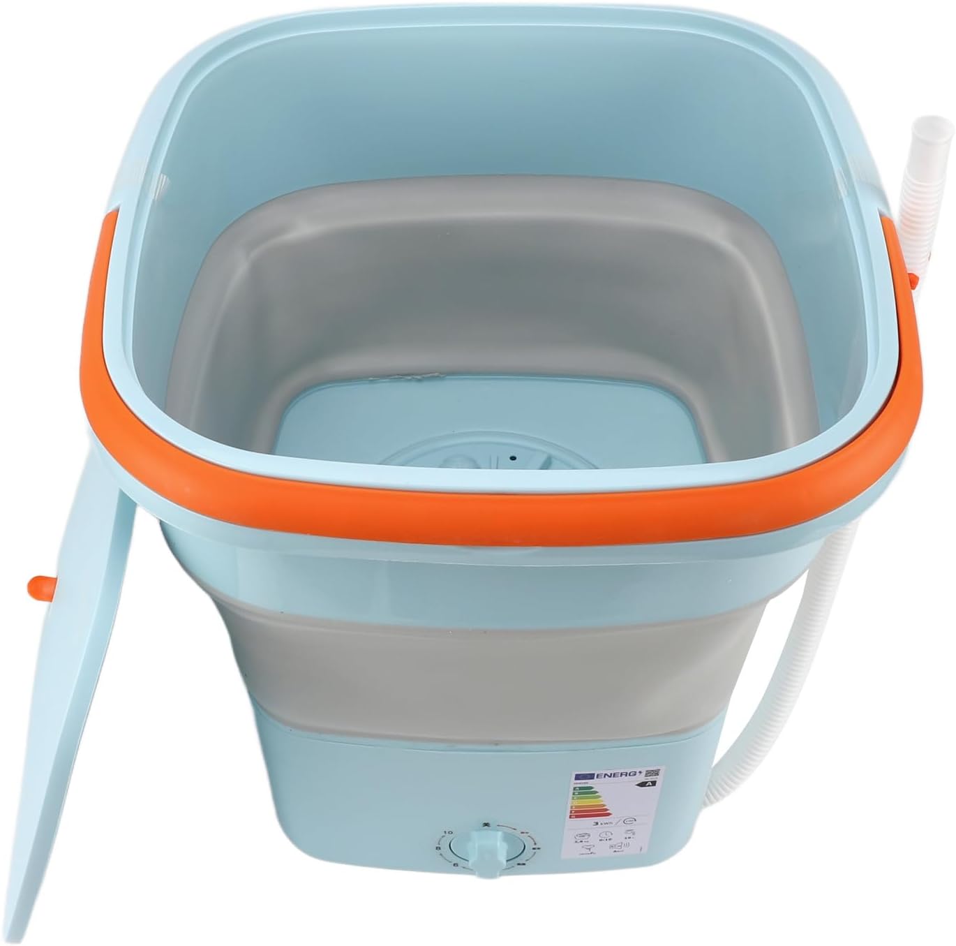 Portable Washing Machine 11.5L Capacity Foldable Compact Design for Home Travel Apartment Dormitory Hotel Fully Automatic with Gentle Drying and Efficient Drainage Multi-Functional Laundry Solution