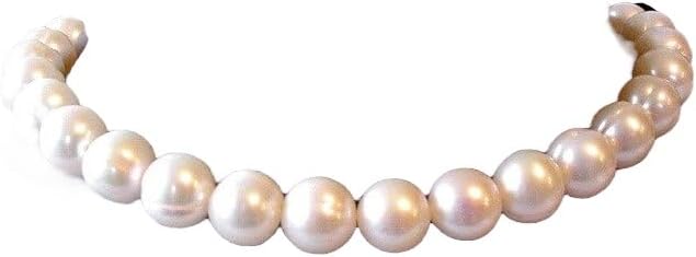 Heavenly 9.5 to 10mm Cream White FW Pearl Strand 103593 for Jewelry Making