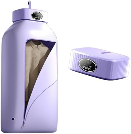 Portable 600W Electric Clothes Dryer - 360° Circulation Heating, Timed Multi-Mode Drying, Compact Folding Design for Home & Travel, Efficient & Energy-Saving Solution