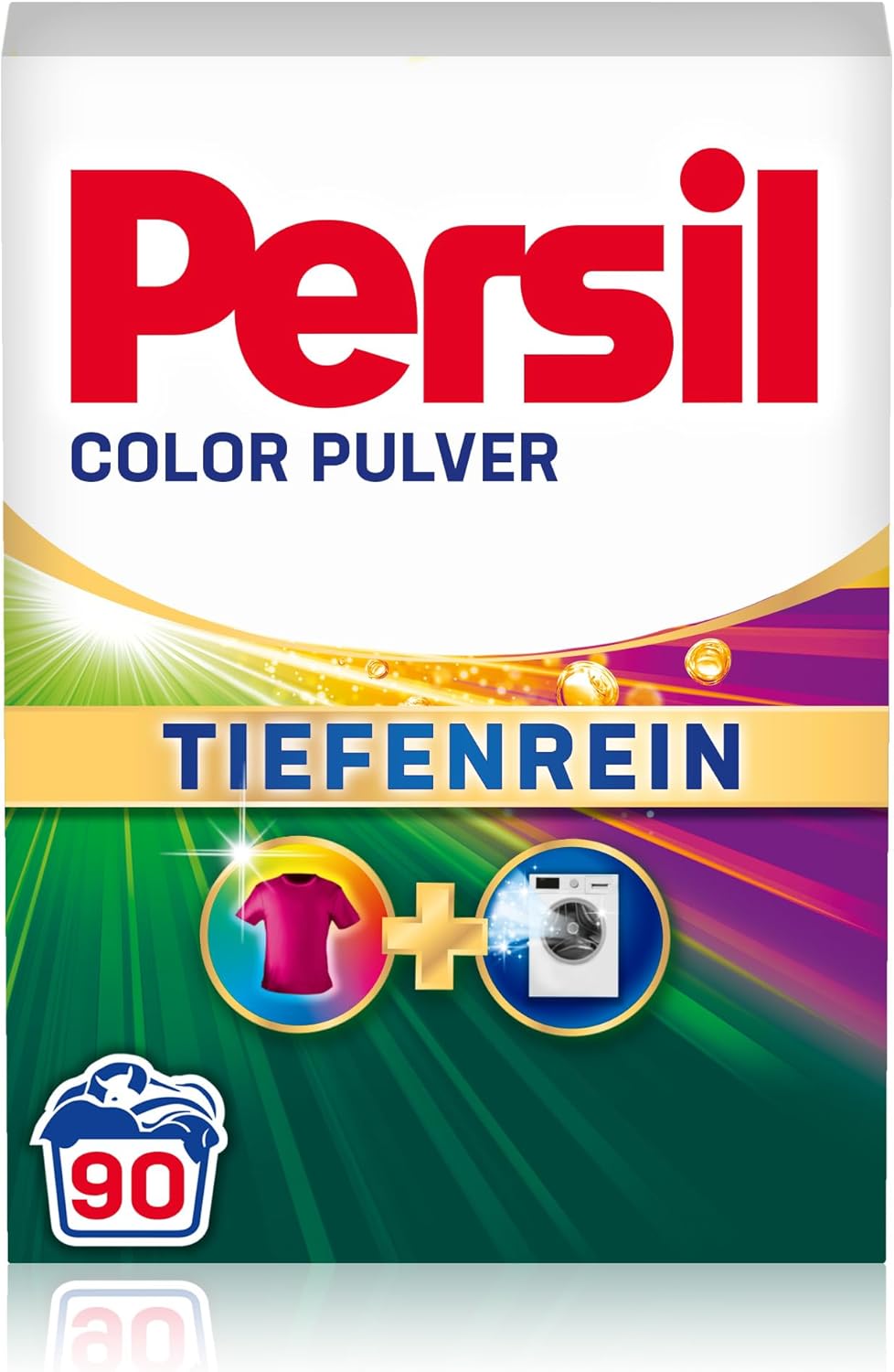 Persil Color Detergent Powder (90 Loads | 11.9 lbs | 5.4 kg) - Laundry Detergent for Color - Deep Clean Laundry and Freshness for the Machine