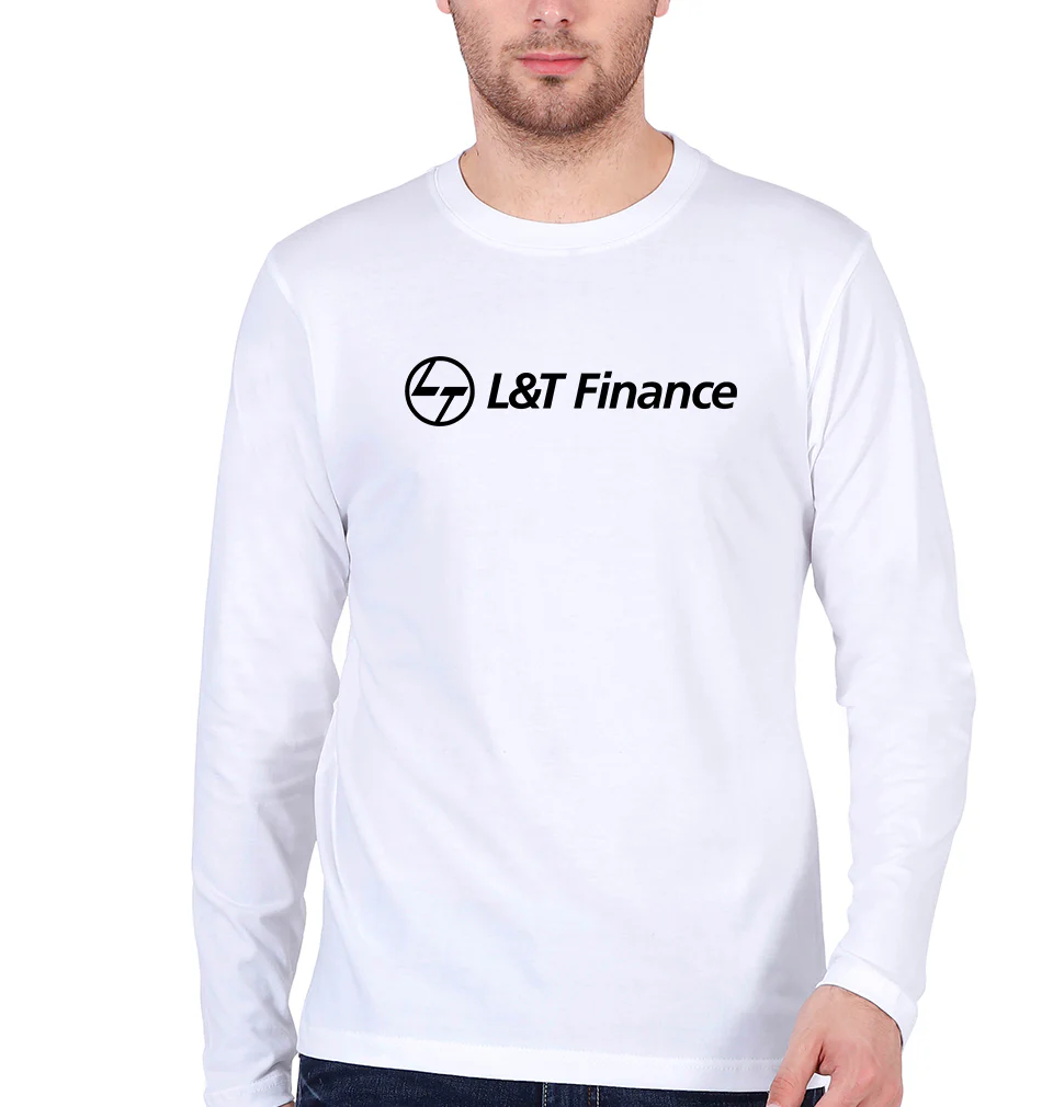 L&T Finance Full Sleeves T-Shirt for Men