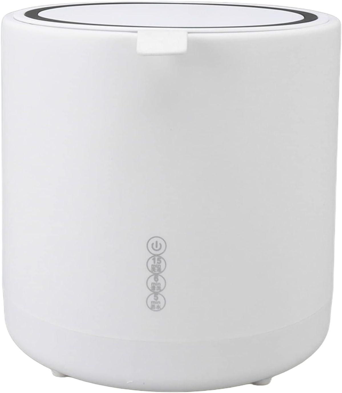 Mini Washing Machine, 6L Mini Washer with Drainage Basket & Drain Hose, ABS Semi Automatic Laundry Machine with Time Control & Blue Lighting for Socks, Baby Clothes, Underwear or Small Items (US Plug)