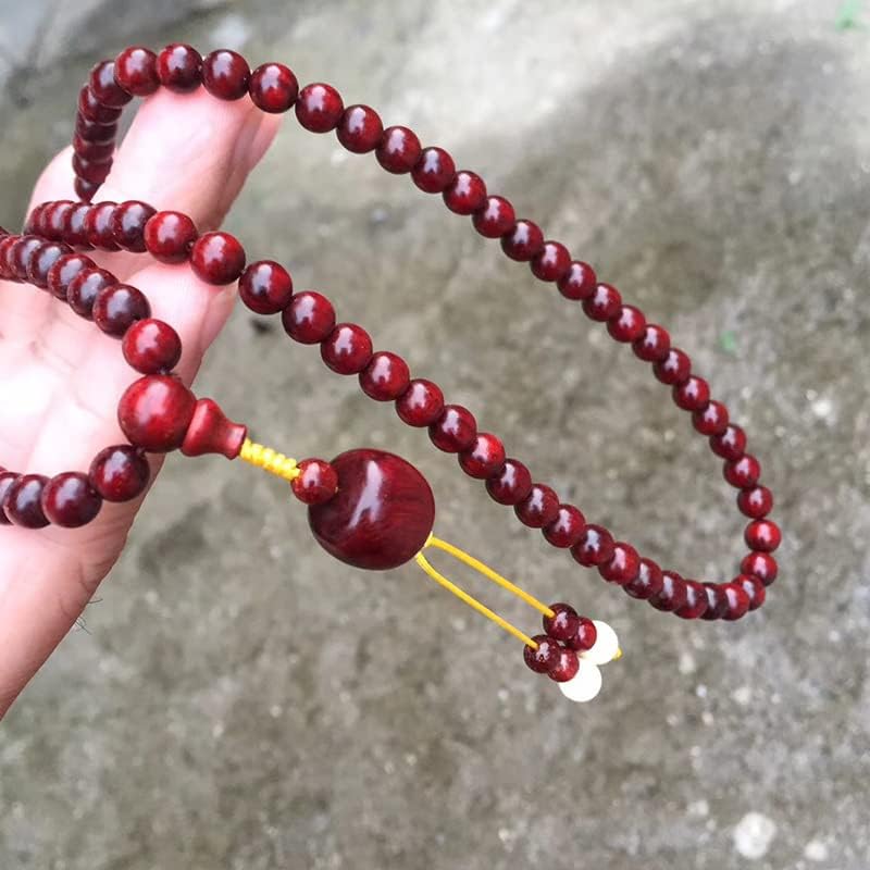 xiexuelian 小叶紫檀【一生一世】0.6 * 108颗带星 珠子圆润饱满光滑细腻(小叶紫檀一生一世款8MM)