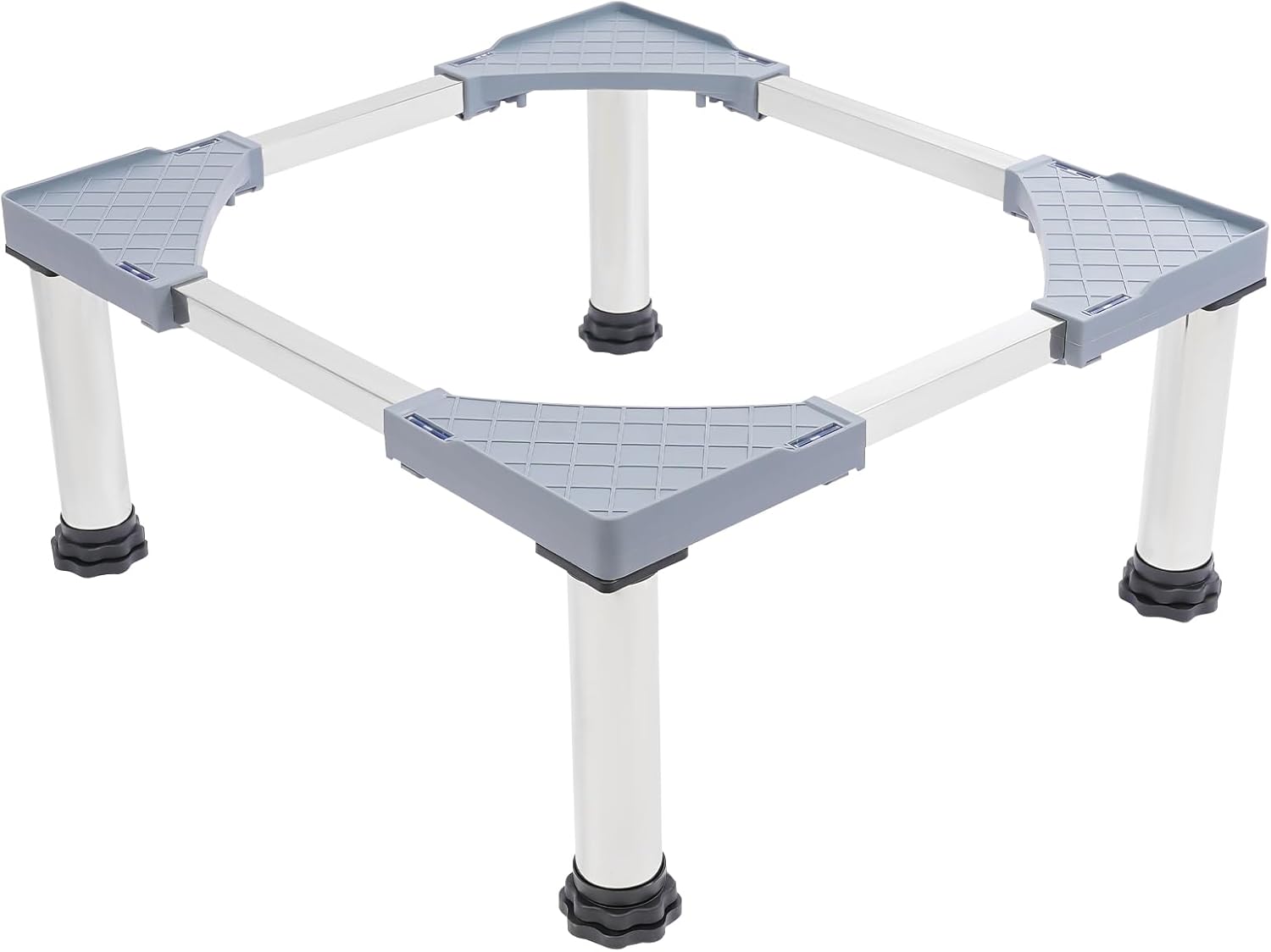 Universal Base Mini Fridge Stand Adjustable Furniture Stand with 4 Power Feet,Washing Machine Stand Base Laundry Pedestal with Extendable Appliance Fridge Stand for Dryers,Washers&Refrigerators